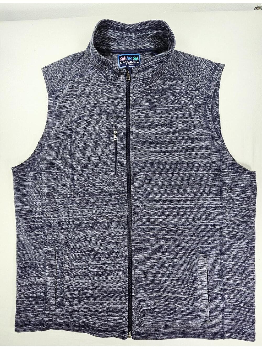 Charleston Threads Men's Blue Knit Vest. Size XL